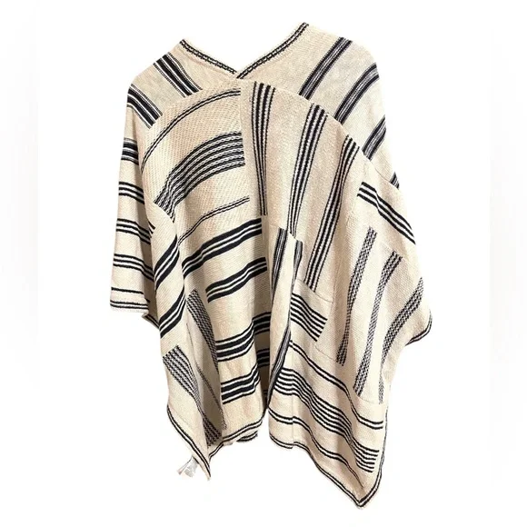 RALPH LAUREN Poncho LINEN Wrap VERY Oversized Size XS / Small FAST SHIP 3188-8 - Picture 5 of 10